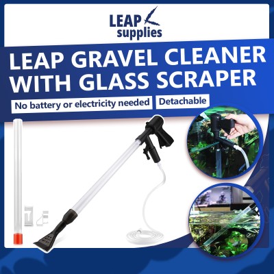 LEAP Gravel Cleaner with Glass Scraper QL-09