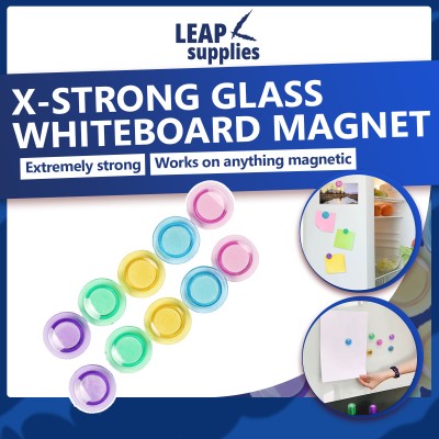 X-Strong Glass Whiteboard Magnet