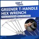 Greener T-Handle Hex Wrench